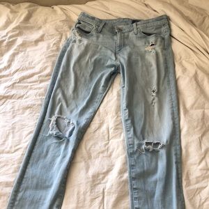 AG Distressed Jeans size 27